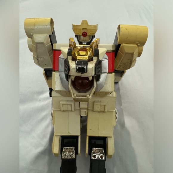 1994 Bandai Mighty Morphin Power Rangers White Tigerzord Action Figure - Picture 15 of 16